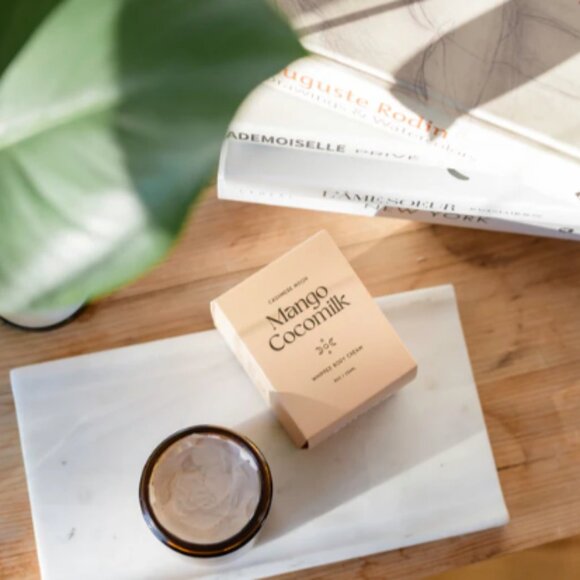 NWT Cashmere Moon Mango Cocomilk Whipped Body Cream - Picture 3 of 3